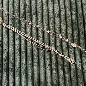 Necklaces - Lot of (2) - one is 12” long, one is 16” long.